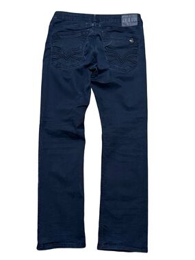 Mens Y2K Buffalo David Bitton Brady X Straight Stretch Black Jeans Size 32x34